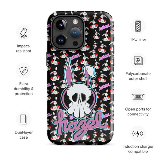 skull bunny phone case