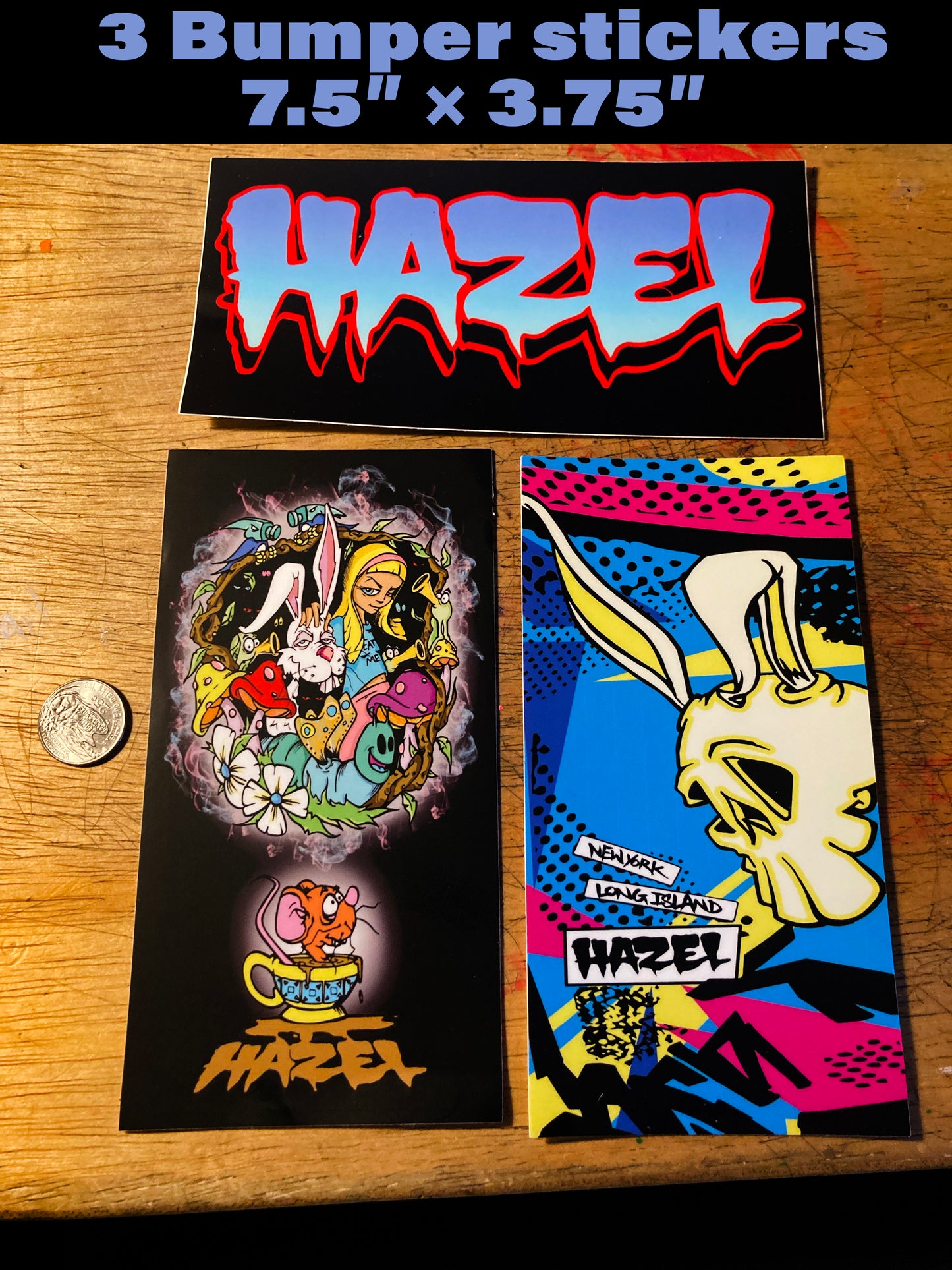 bumper sticker pack