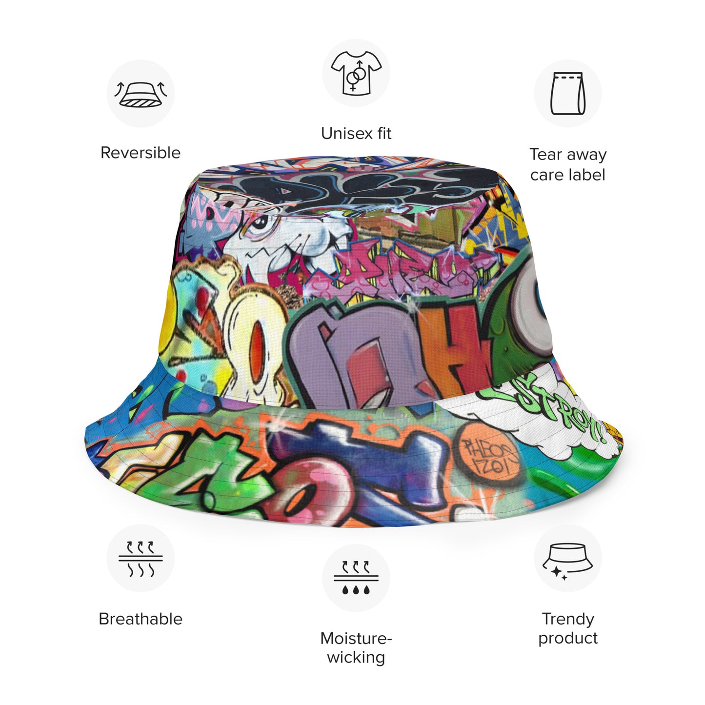 ROBOTS "GREY" BUCKET HAT