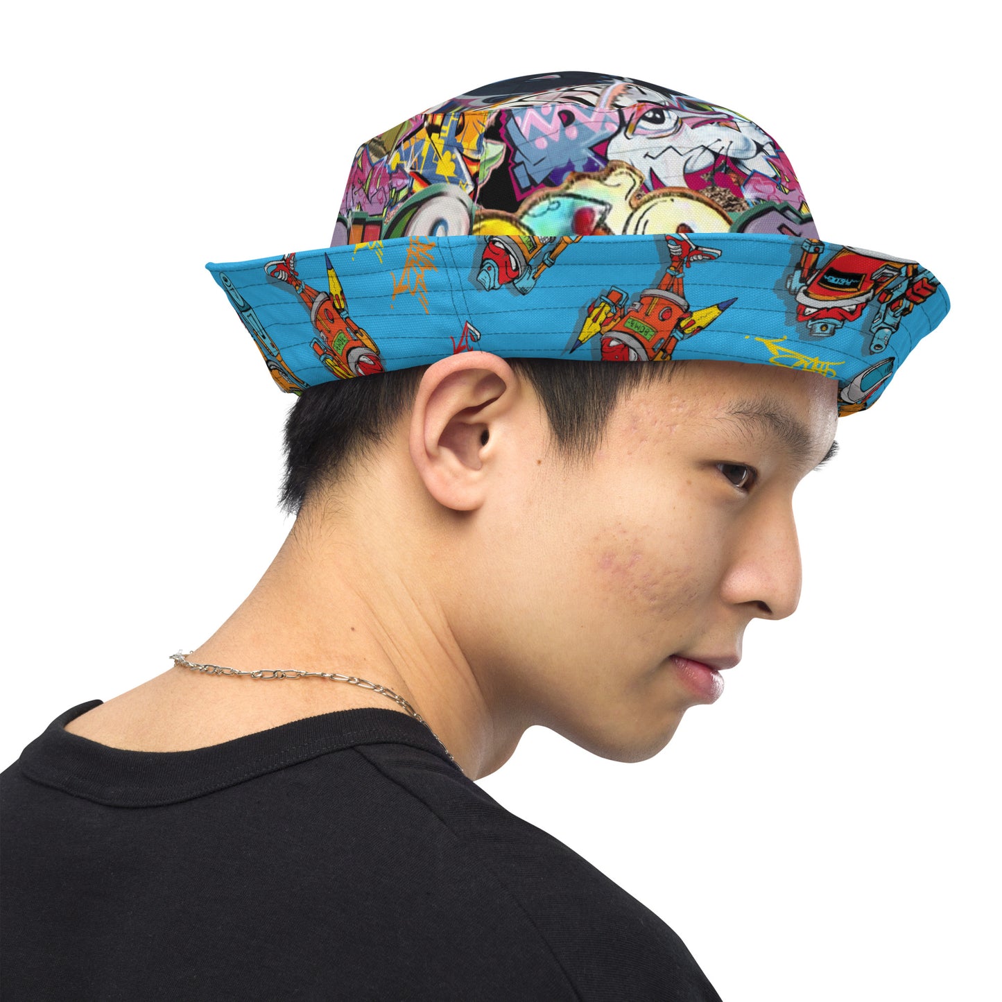 ROBOTS "BLUE" BUCKET HAT