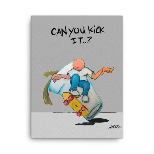 yes you can !  Canvas