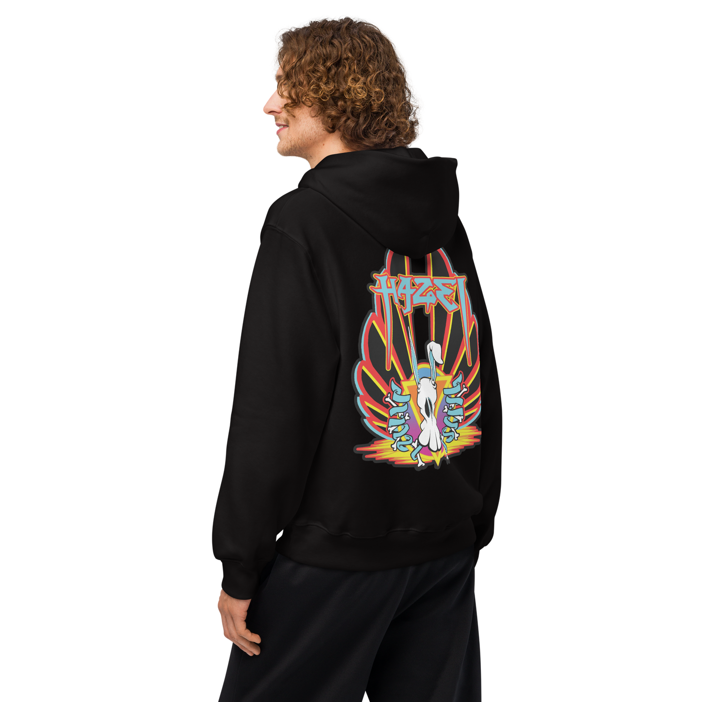 Wing Night  !  Oversized heavyweight hoodie