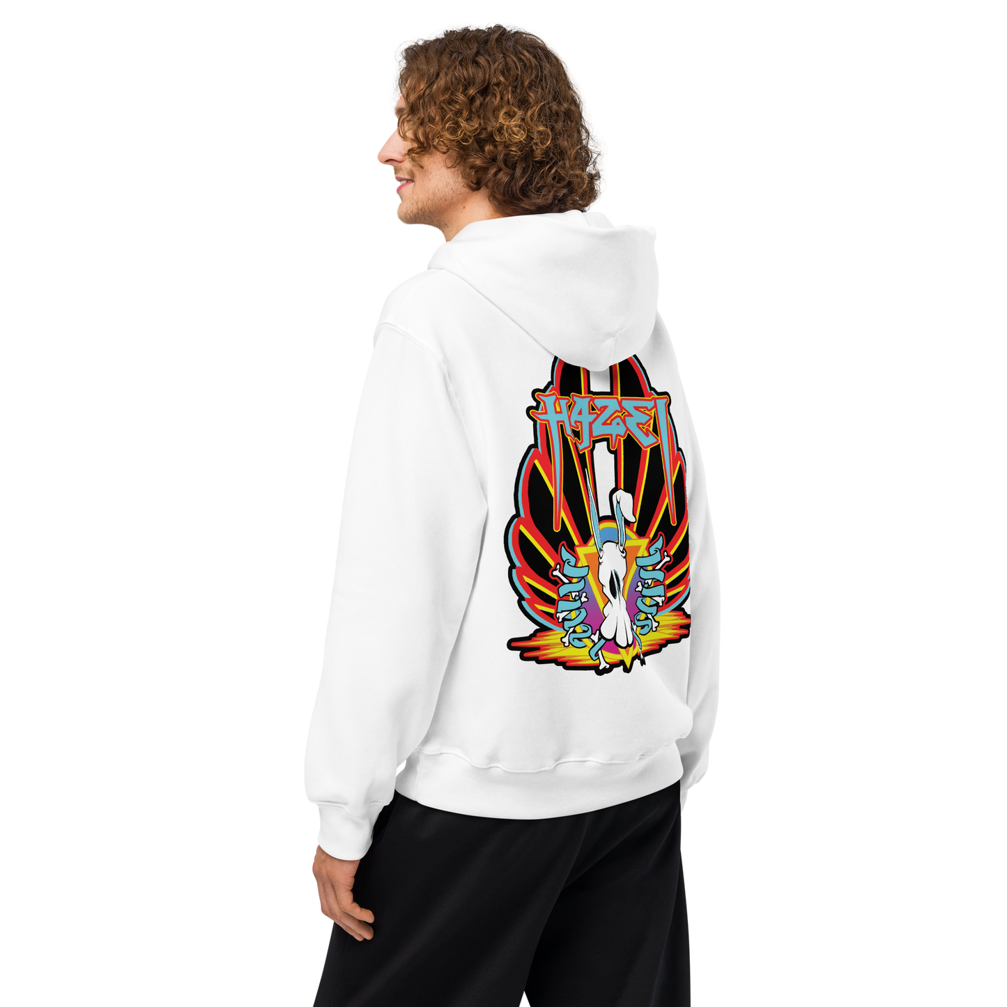 Wing Night  !  Oversized heavyweight hoodie