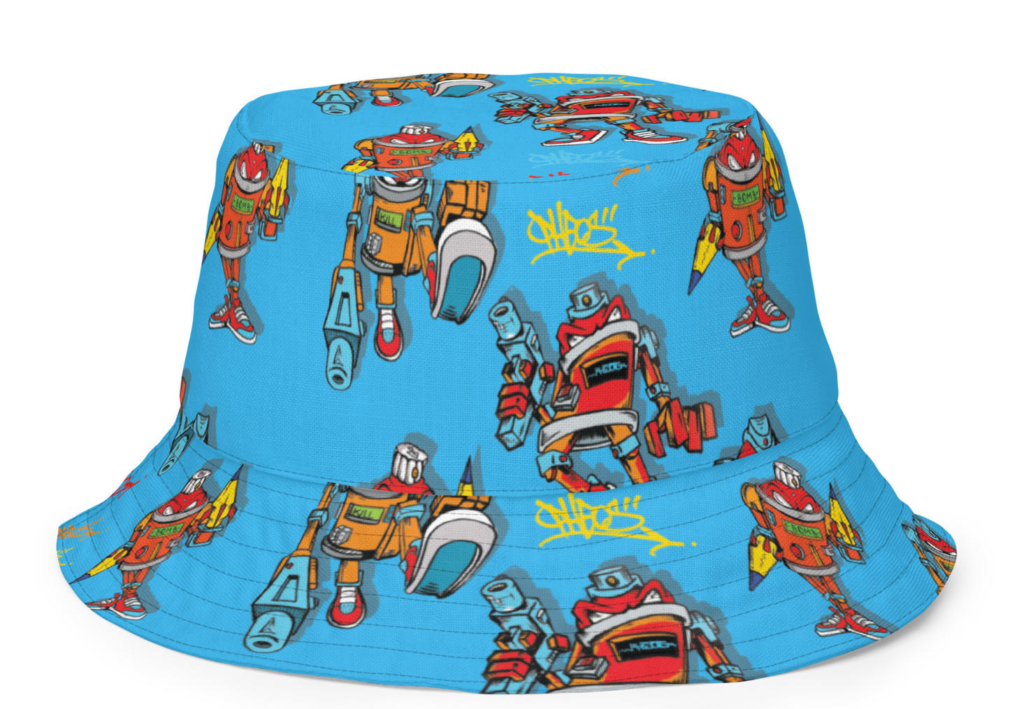 ROBOTS "BLUE" BUCKET HAT