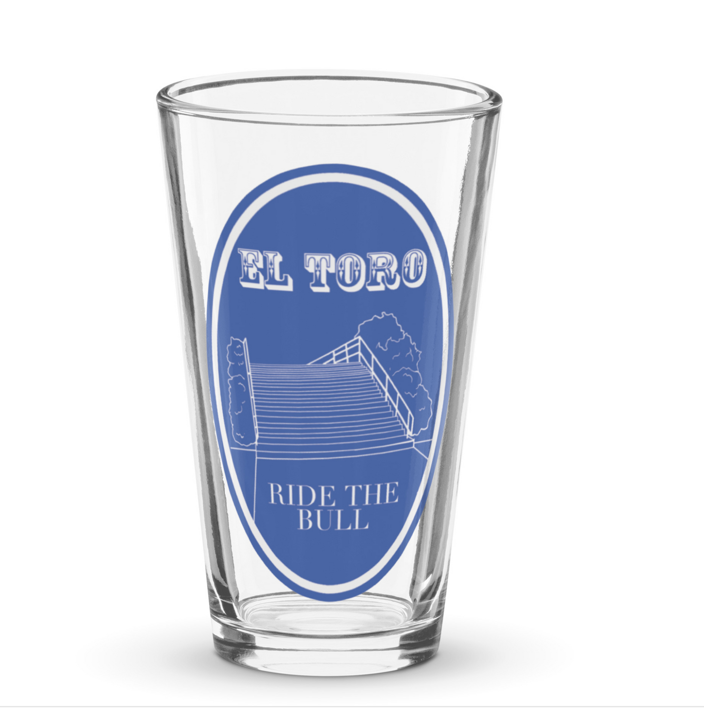 El Torro pint glass