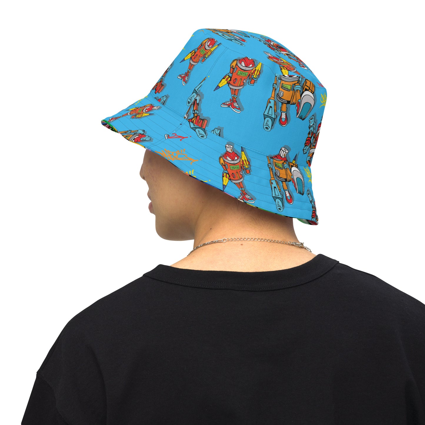ROBOTS "BLUE" BUCKET HAT