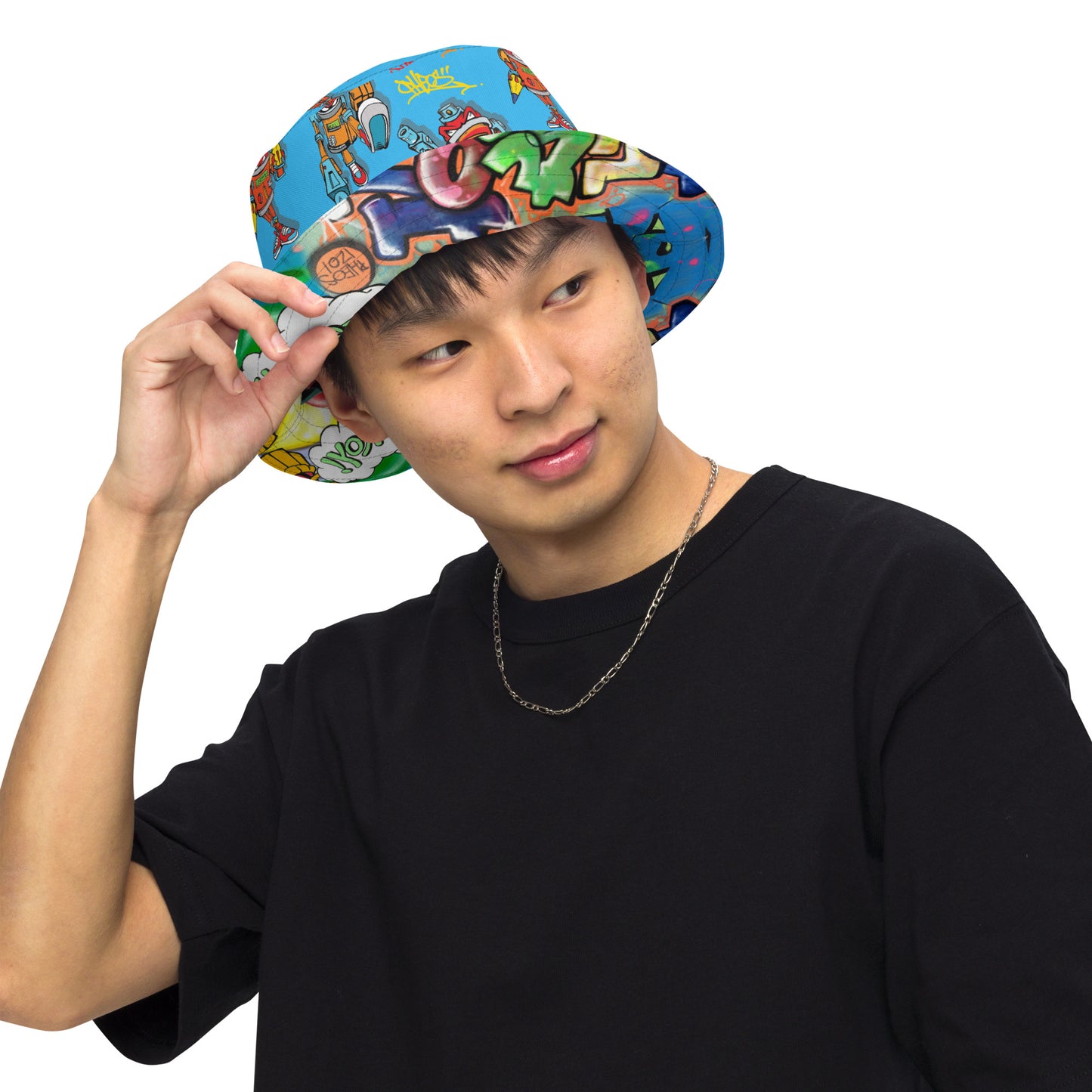 ROBOTS "BLUE" BUCKET HAT