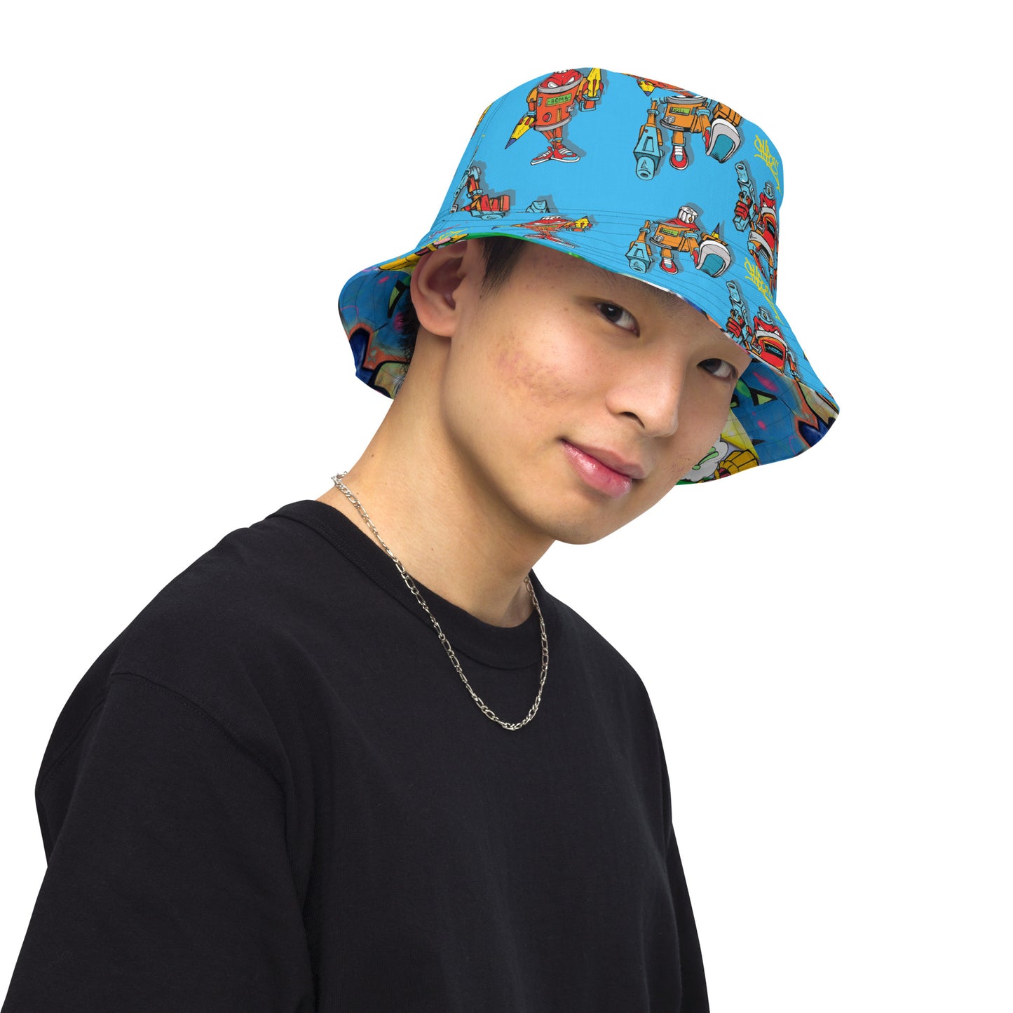 ROBOTS "BLUE" BUCKET HAT