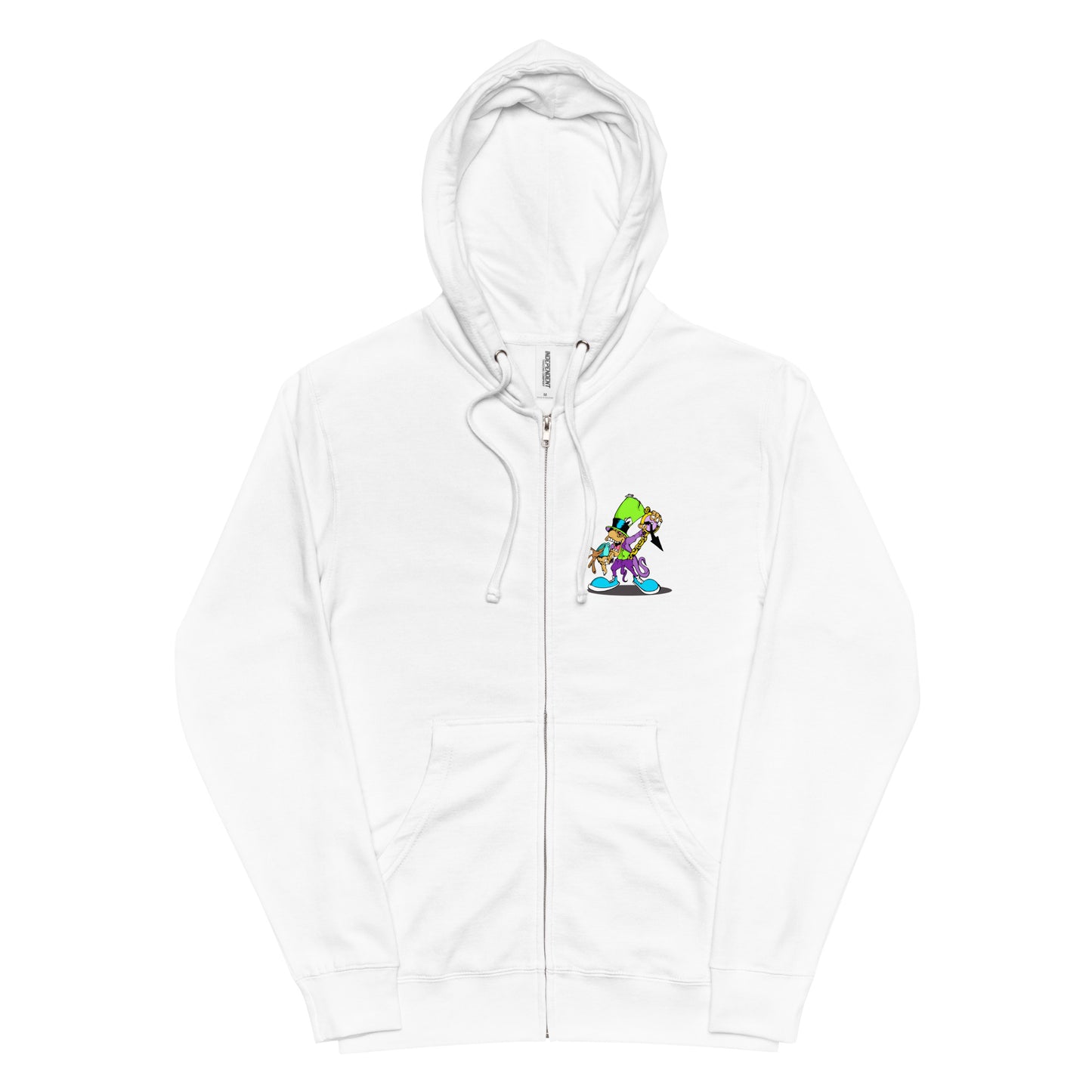 "ALICE"  zip up hoodie